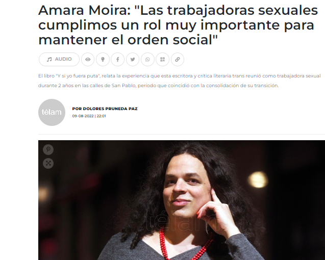 Amara Moira_Entrevista Télam
